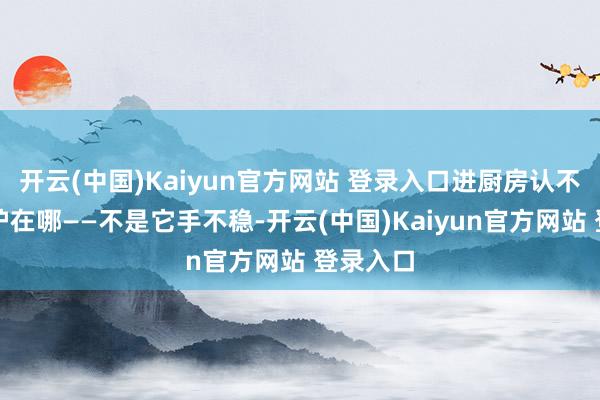 开云(中国)Kaiyun官方网站 登录入口进厨房认不出微波炉在哪——不是它手不稳-开云(中国)Kaiyun官方网站 登录入口
